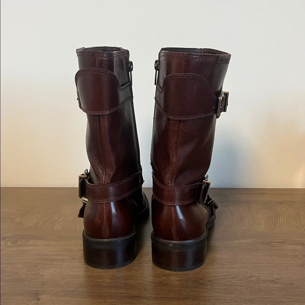 Vince Camuto Mayne Bootie Red/Brown US 8